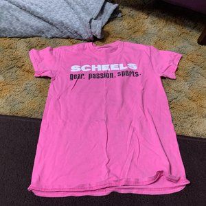 Pink Scheels T-shirt Women's medium